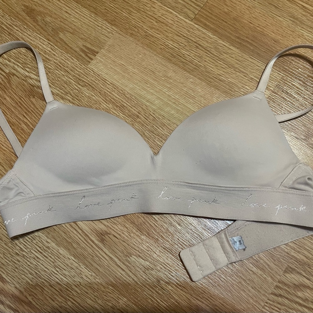 Victoria’s Secret PINK 32B Tan Bra